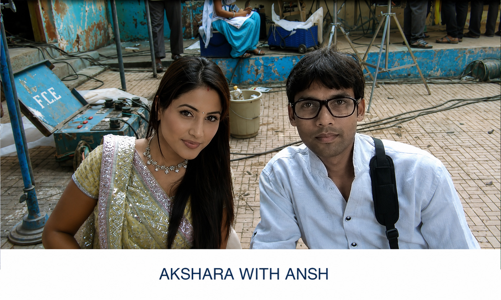 Akshara with Ansh